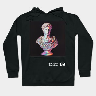 Technique / Minimal Style Graphic Artwork Design Hoodie